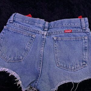 Wrangler jean shorts